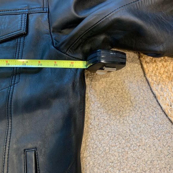 Leather Trucker Jacket - Picture 6 of 8